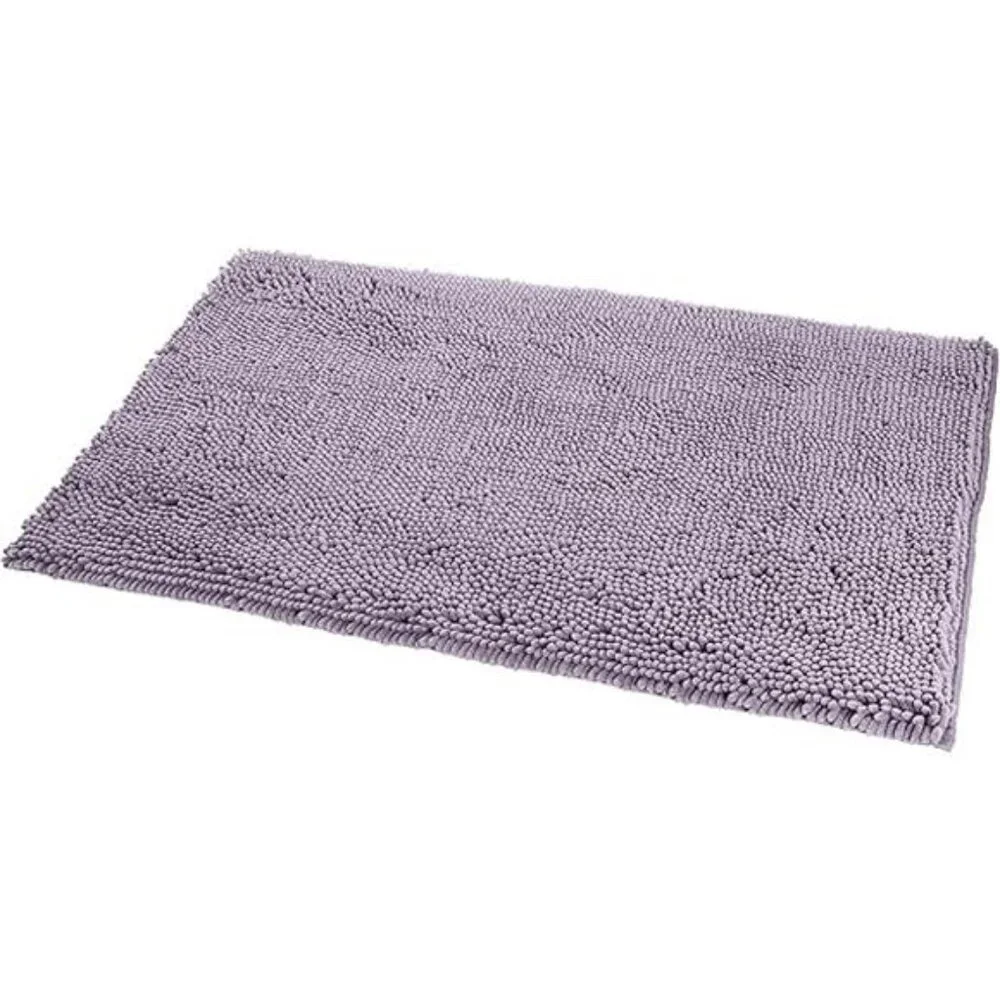 Non-Slip Microfiber Shag Bathroom Rug Mat, 21